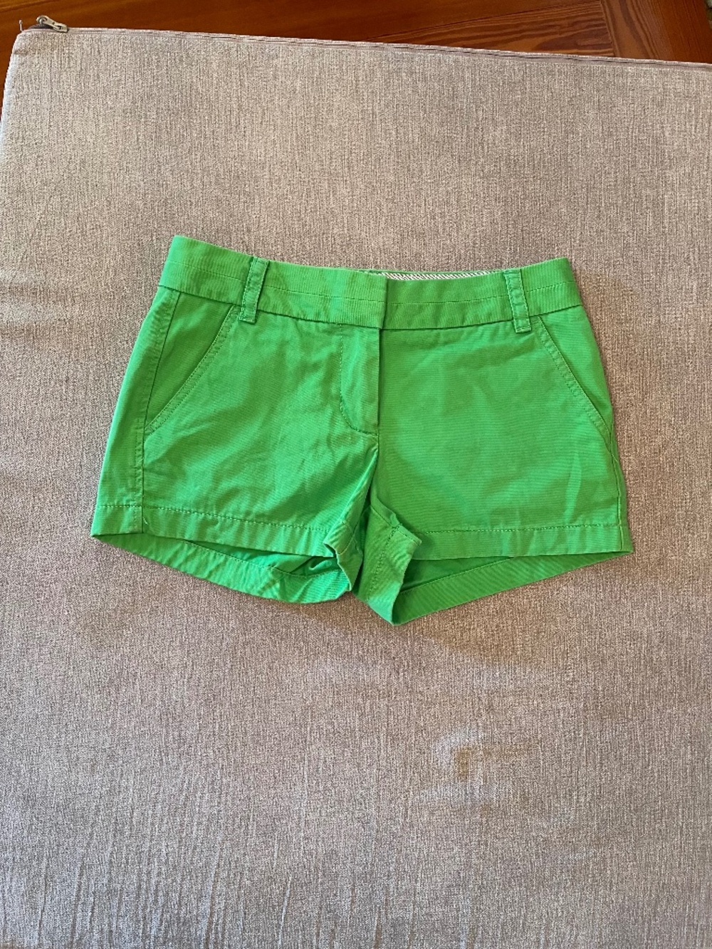 J Crew Women's Chino Shorts Size 0